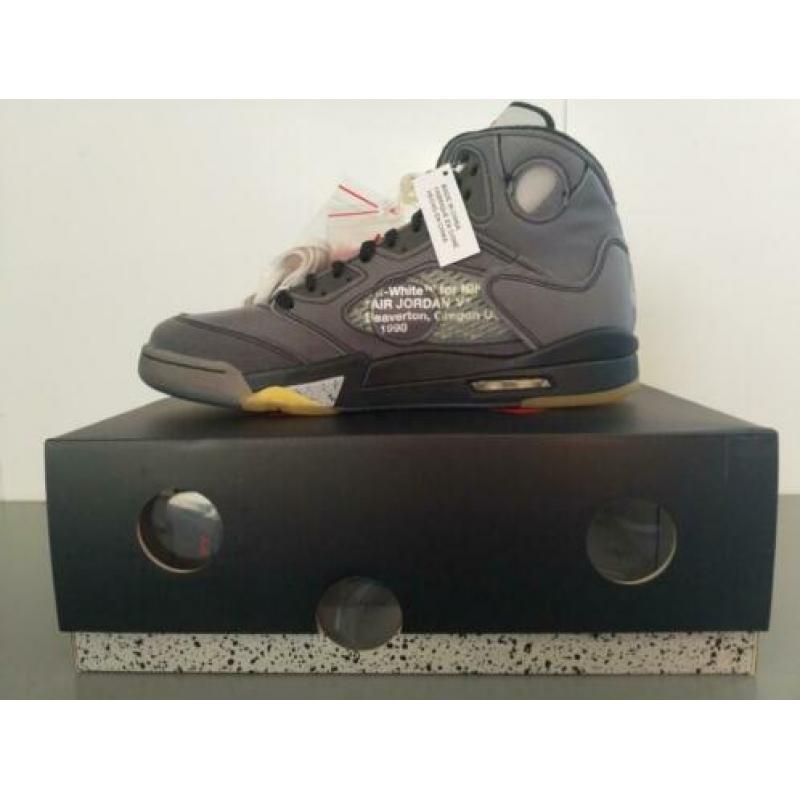 Nike Air Jordan 5 x Off- White EU 47 l US 12,5