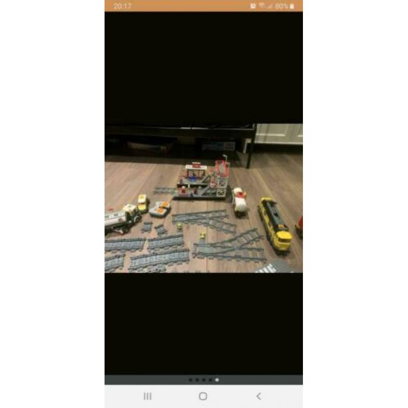 Lego trein 7939 plus extra's!!