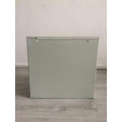 Vintage INDUSTRIELE postbak metaal jaren 60-70 Gispen stijl