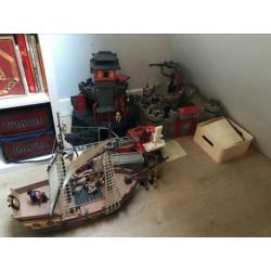 Playmobiel kastelen en piratenschip