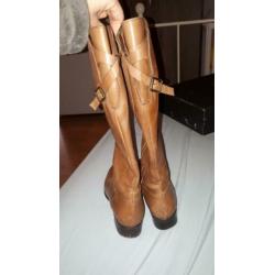 Leren dames laarzen mt 38