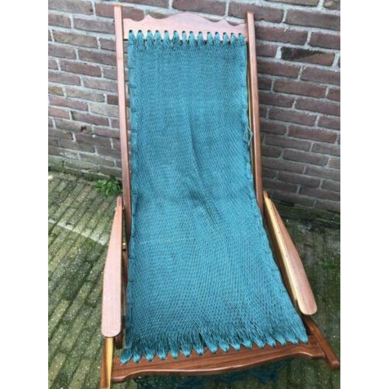 Vintage retro strandstoel