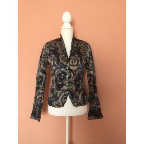 La Ligna bloemenprint jasje maat 36 #Zara #Summum /blauw