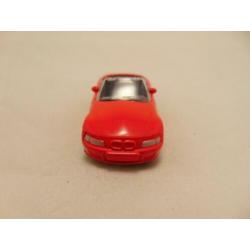 Bmw Z3 cabrio 1:64 rood