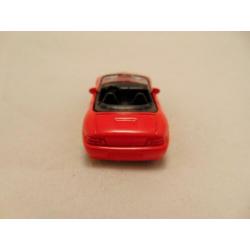 Bmw Z3 cabrio 1:64 rood