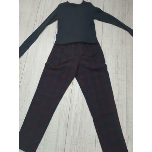 Meisjes Broek met Shirt maat 146