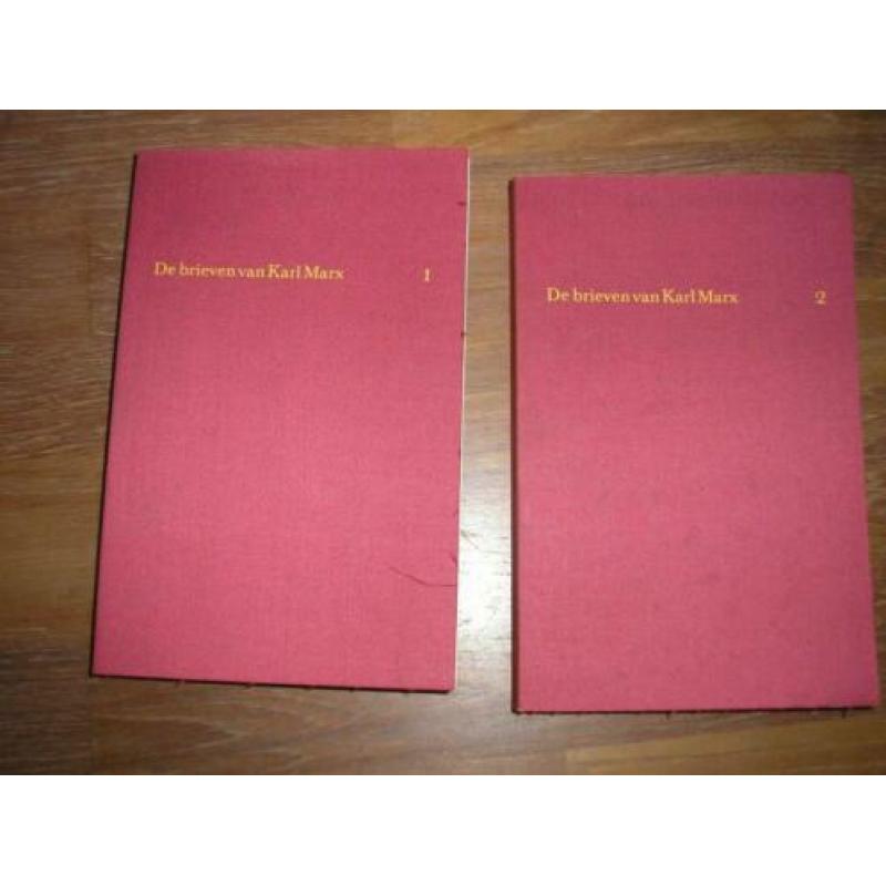 2 dl Brieven Karl Marx (in cassette). Softcover, Linnen kaft