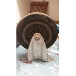 Bokwielen 200mmx50mm 4 stuks