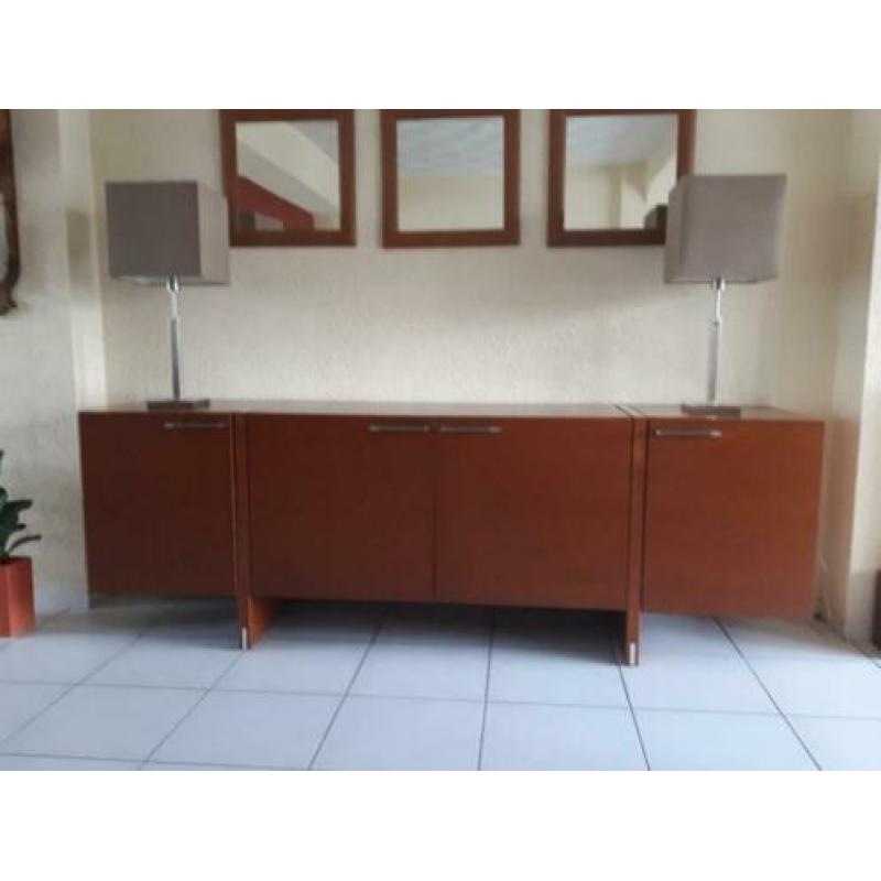 Dressoir kersenhout 230 cm