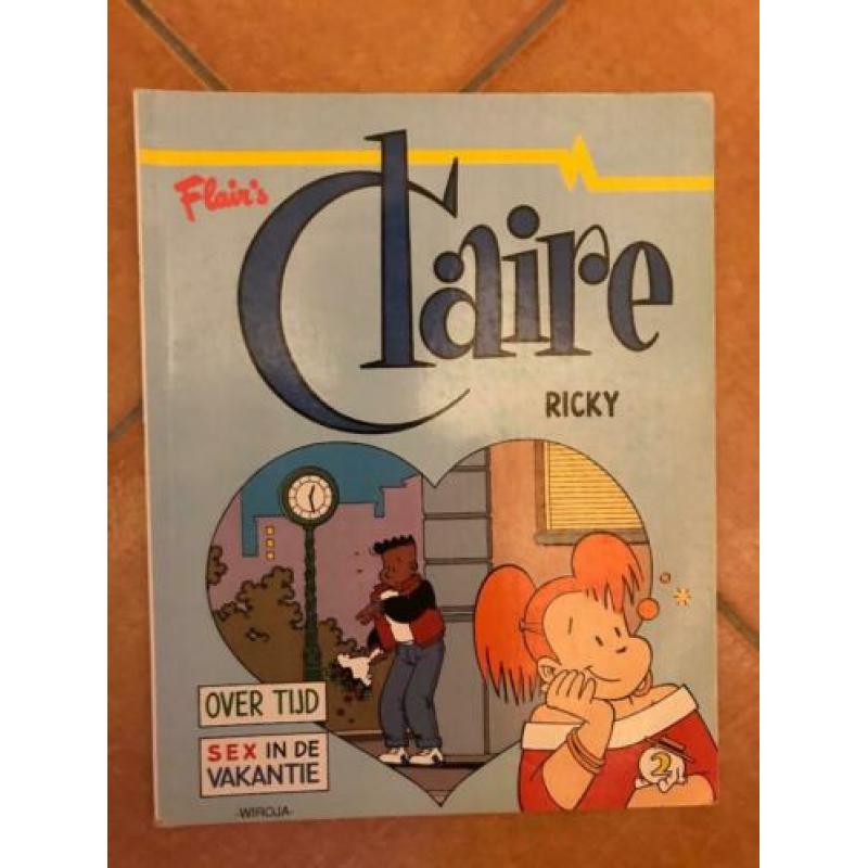 Claire - 4 albums. ZGAN. Nummers 1, 2, 4, 6. Incl 1e drukken