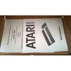 Spelcomputer Atari 2600 Doos + 7 spellen Compleet ALS NIEUW