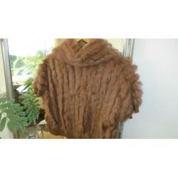 Mooi! Super zacht bont-vest Caroline Biss 38/40 (details)