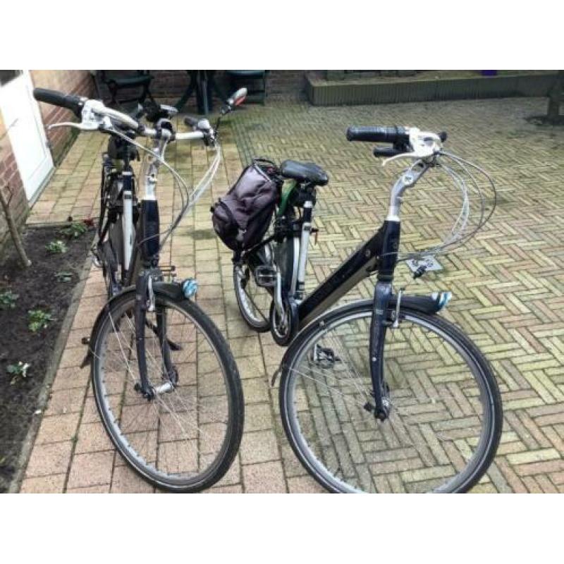 Koga Miyata E-Tour electrische damesfietsen, maat 45 en 56