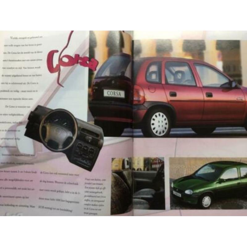 Autofolder/Brochure OPEL het complete aanbod van 1996