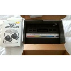 Spelcomputer Atari 2600 Doos + 7 spellen Compleet ALS NIEUW