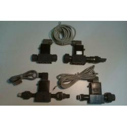 4X waterklep 24 Volt AC gestuurd