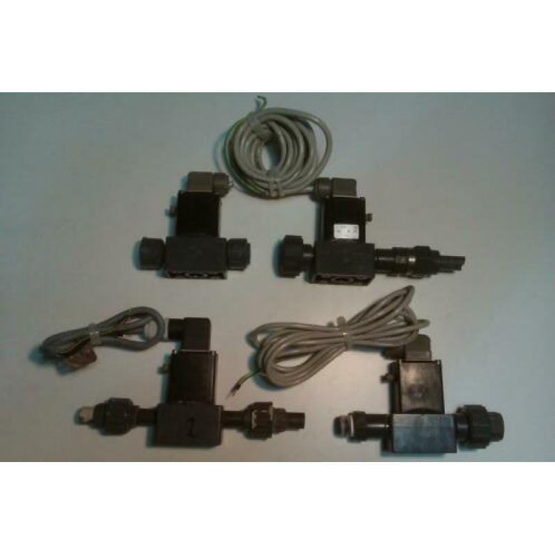 4X waterklep 24 Volt AC gestuurd