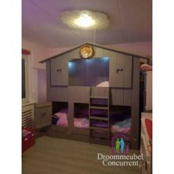 bedhuisje Boomhutbed Chris Steigerhout GRATIS MONTAGE!!