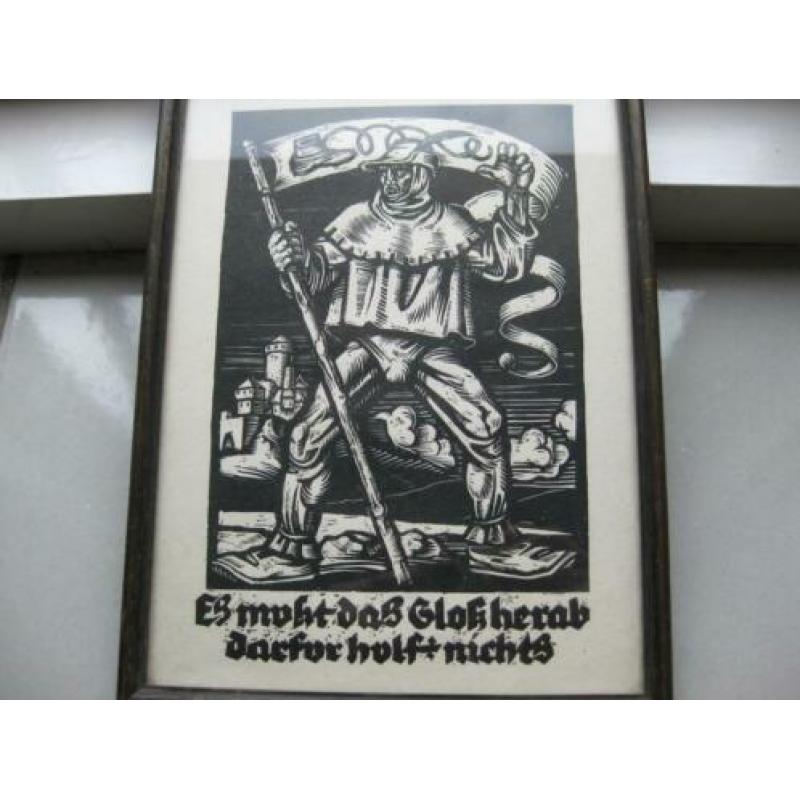 prent uit nazi-tijd