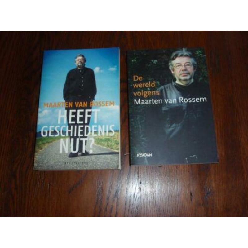 Maarten van Rossem 2 boeken .