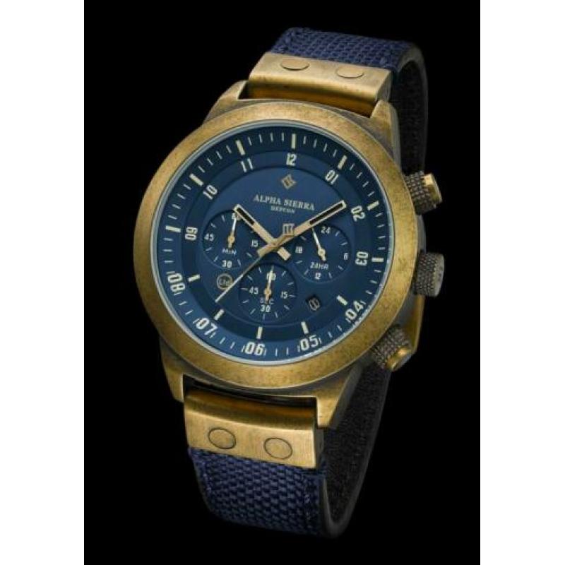 Herenhorloge van Alpha Sierra **Nieuw**