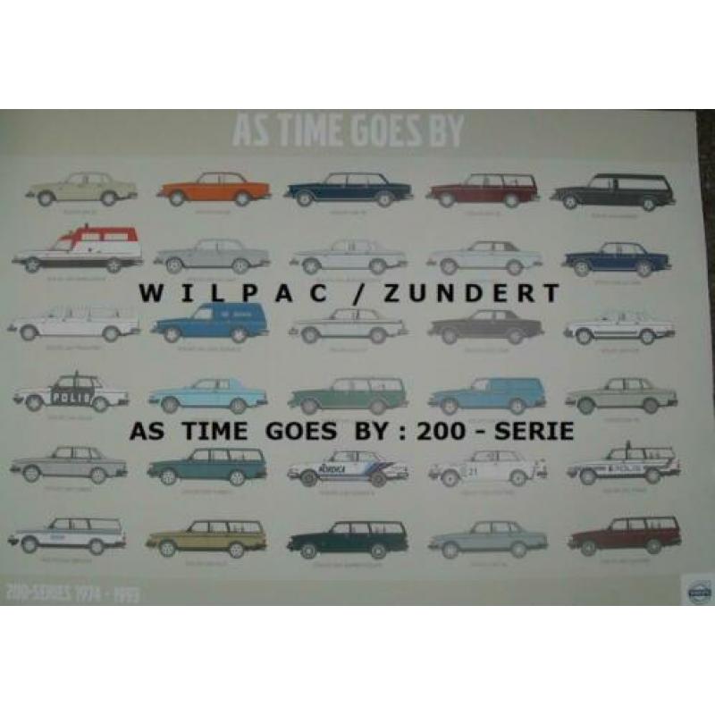 Volvo 90 jaar 1927-2017 poster. As time goes by 70 x 100 cm.