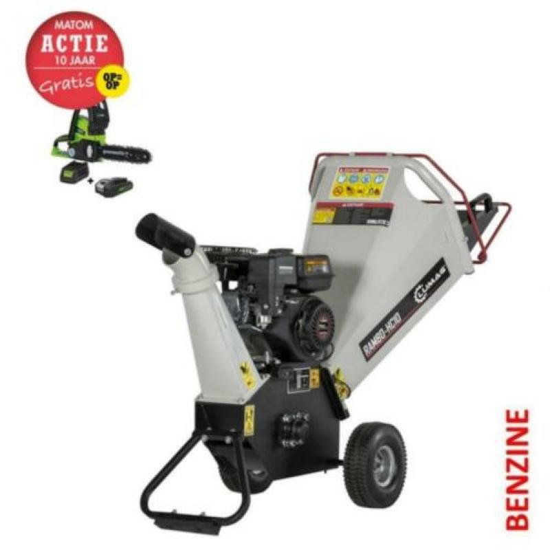 Benz.Hakselaar Lumag RAMBO HC-10 tot max 10 cm takken