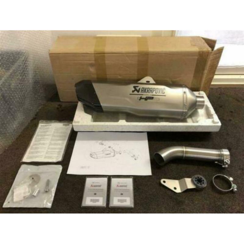 Akrapovic uitlaat demper BMW F750GS F850GS Adventure 18-19