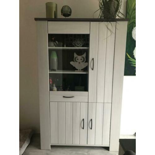 Vitrinekast + tv meubel