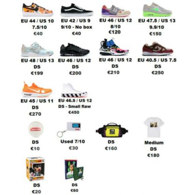 Converse Off-white Chuck Taylor 2.0 EU 46.5/ US 12