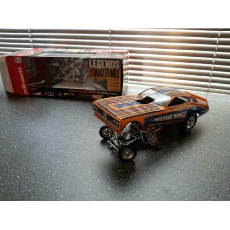Dodge Charger Funny car dragster Autoworld
