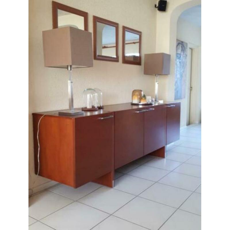 Dressoir kersenhout 230 cm