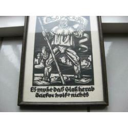 prent uit nazi-tijd