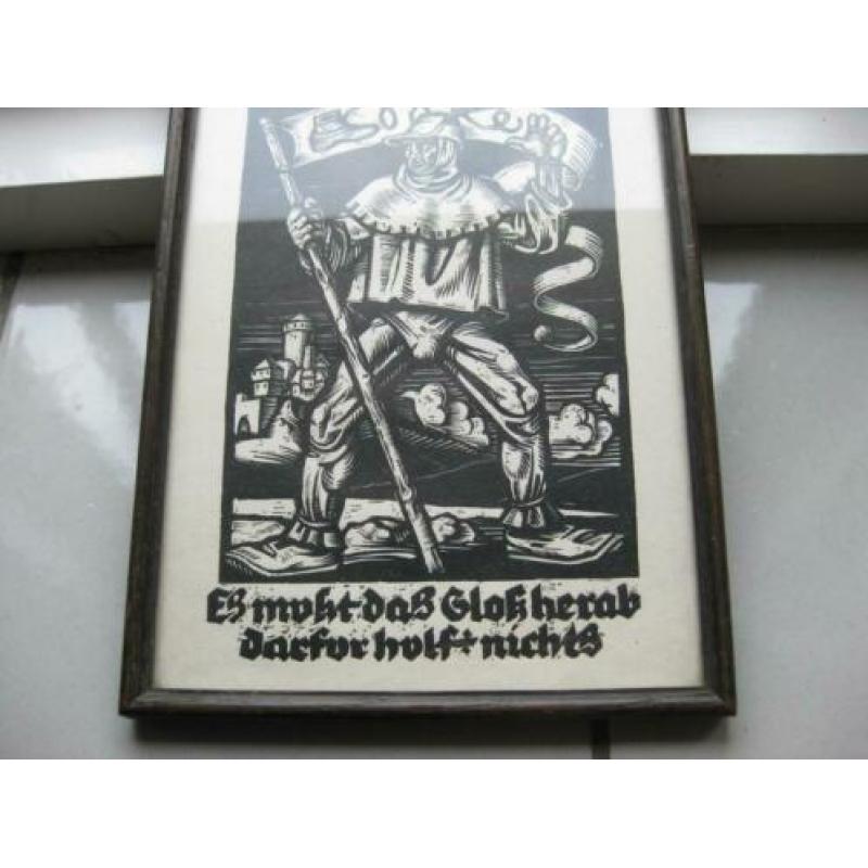 prent uit nazi-tijd