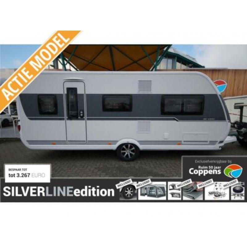 Hobby De Luxe 540 kmfe 2020 SILVERLINE ACTIE