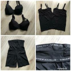 2 voedingsbh’sNoppies en Prenatal + 2 voedingshemden + short