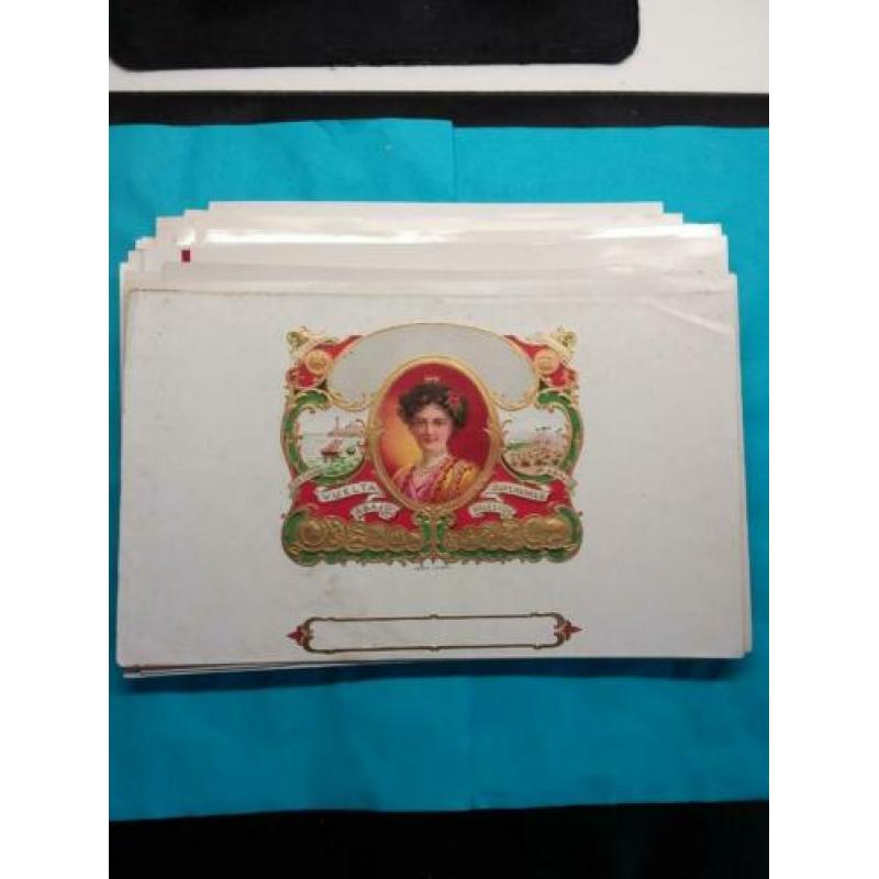 Sigarenbandjes etiket GF