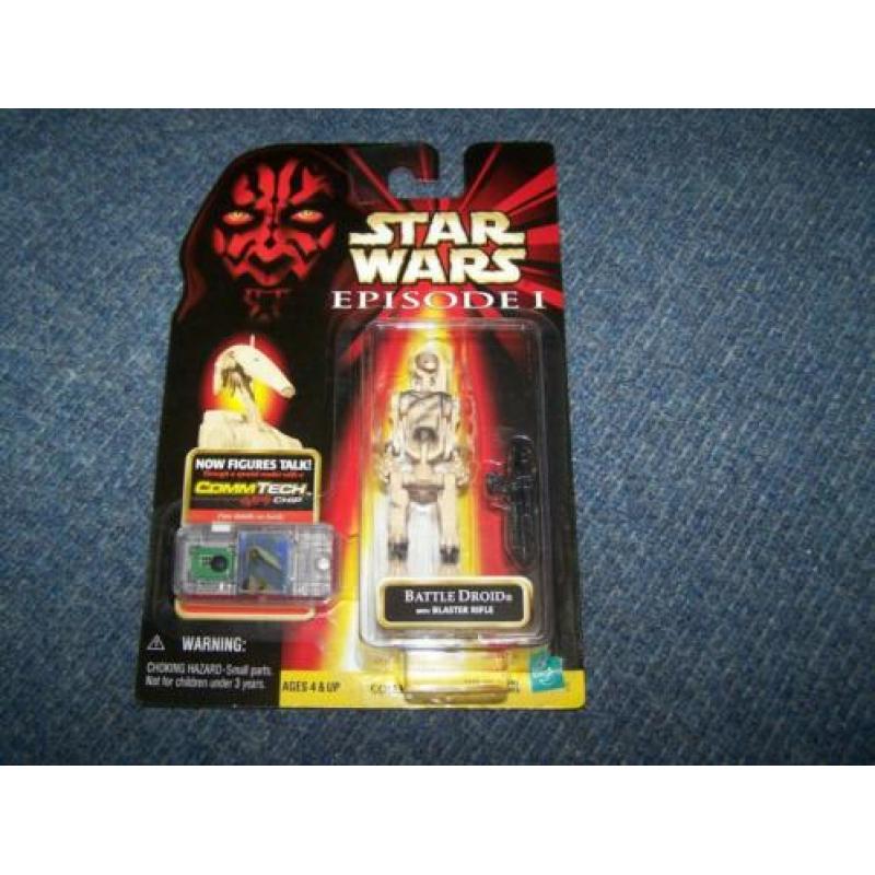 Star Wars - Battle Droid Set "4 verschillende Varianties"