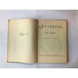 Lettering of To-Day - edited by C. G. Holme (1949)
