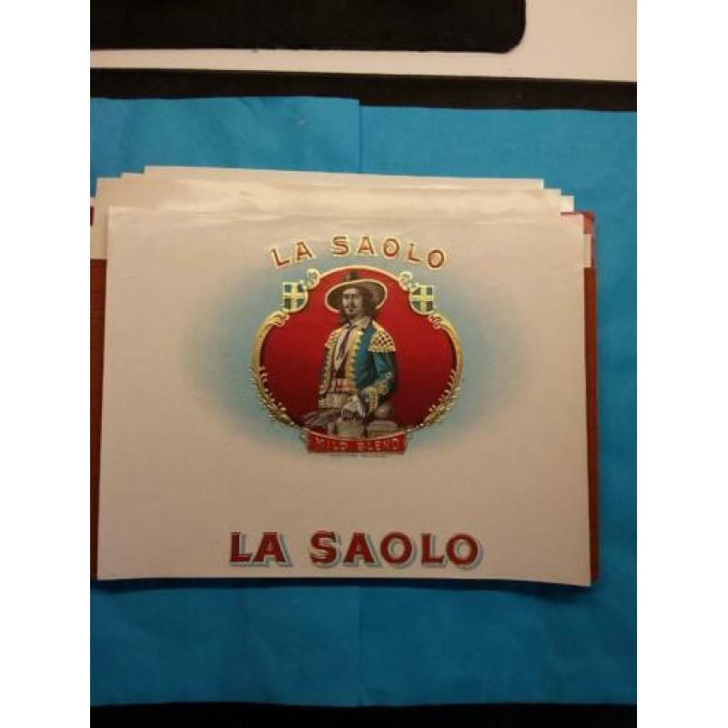 Sigarenbandjes etiket GF