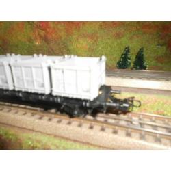 Fleischmann 1473 1473 EB ? 2 containerwagons Von Haus zu Hau