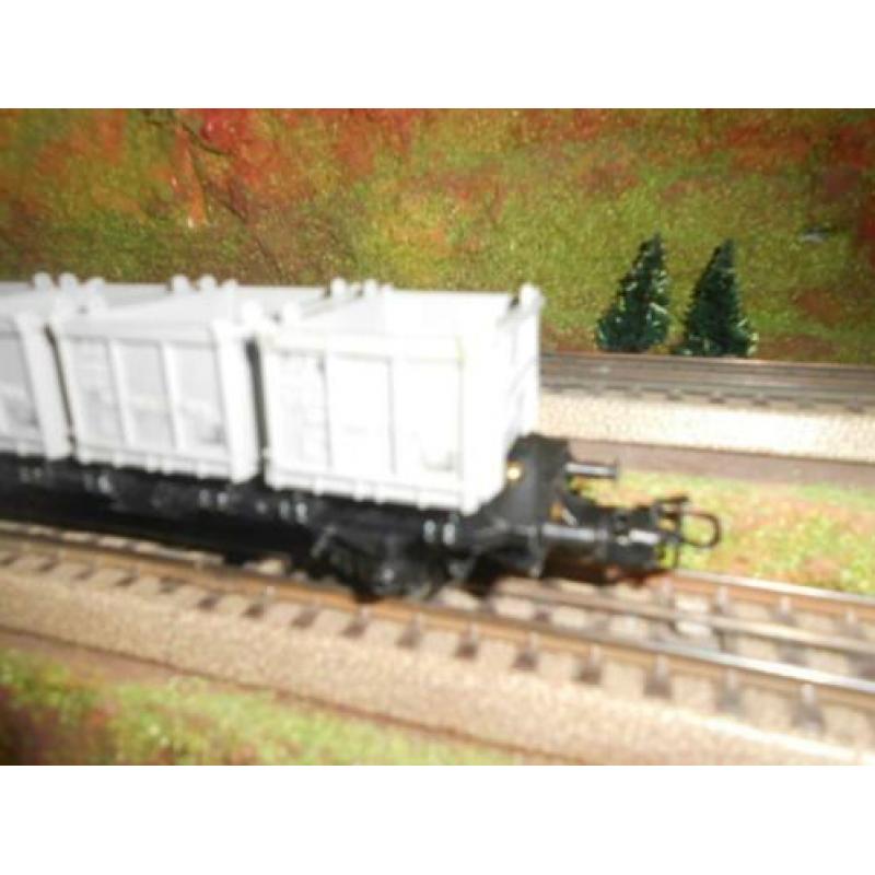 Fleischmann 1473 1473 EB ? 2 containerwagons Von Haus zu Hau