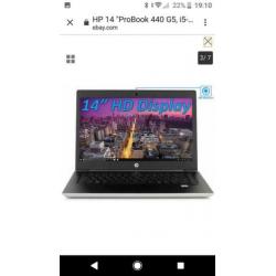 HP ProBook 440 G5 i5 14 inch Windows ?? pro