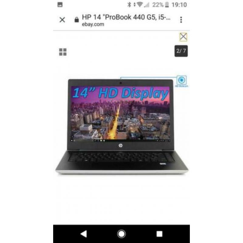 HP ProBook 440 G5 i5 14 inch Windows ?? pro