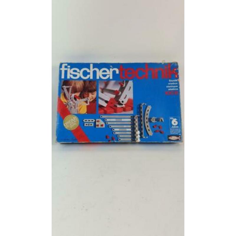 Fisher Technik 100S, vintage constructie, in doos. 2A14