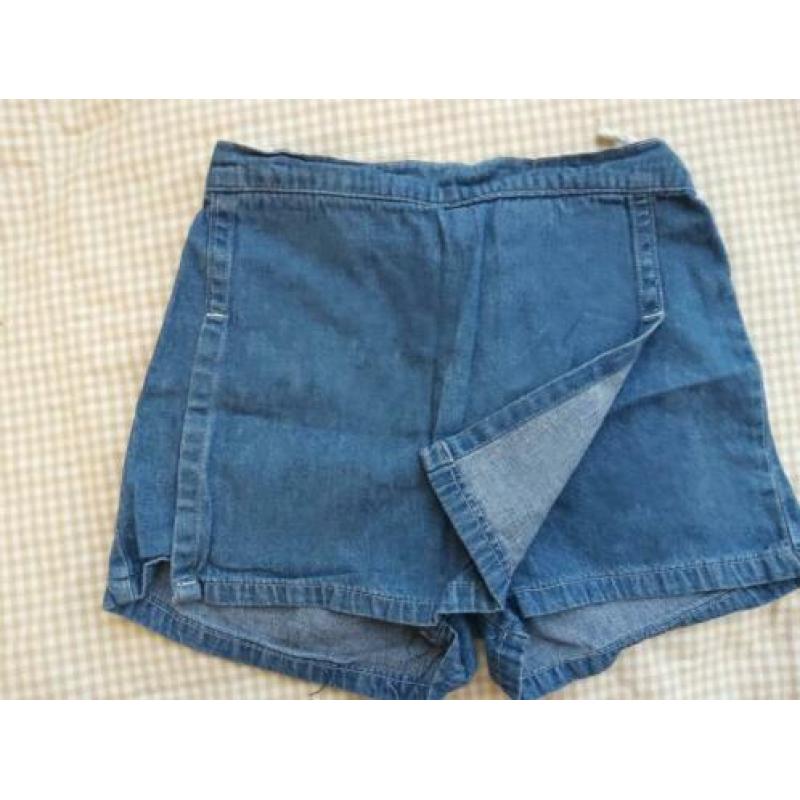 Dunne jeans broekrokje