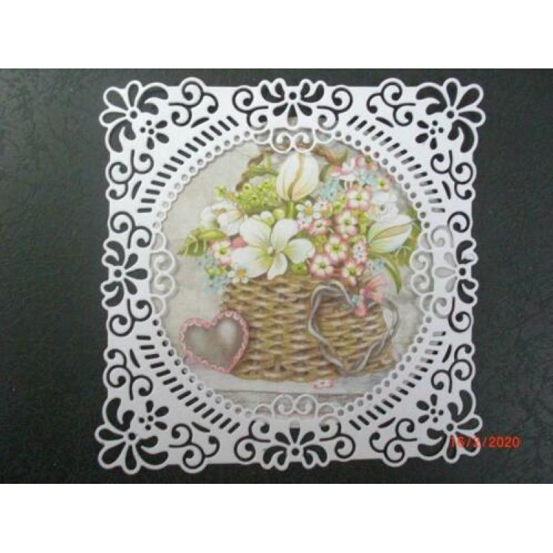 oplegkaart bloemen