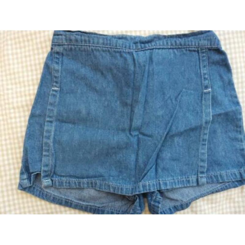 Dunne jeans broekrokje
