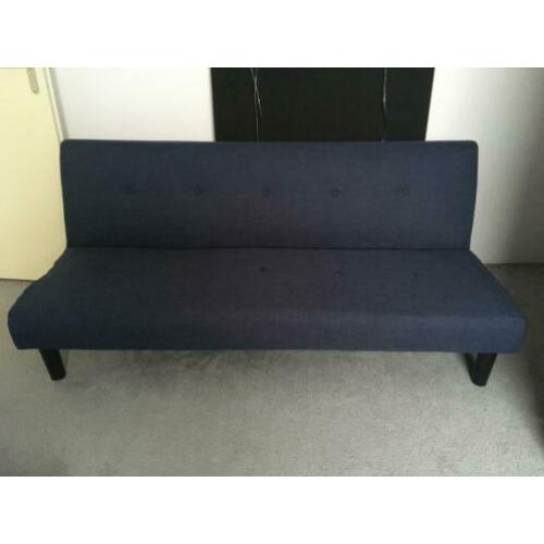 Slaapbank blauw