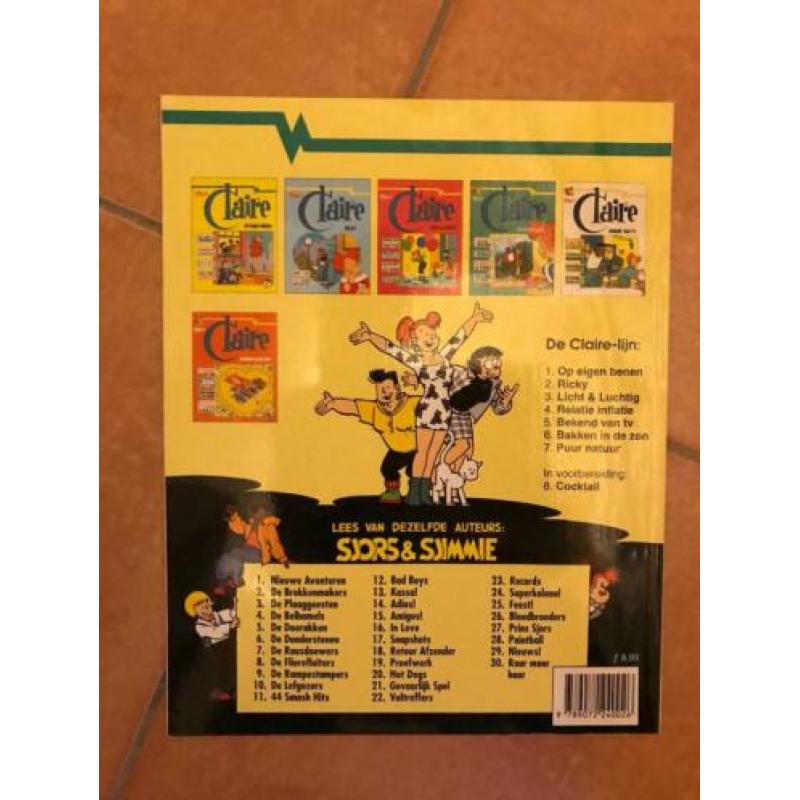 Claire - 4 albums. ZGAN. Nummers 1, 2, 4, 6. Incl 1e drukken